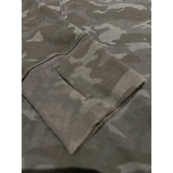 Lululemon Scuba Pullover Hoodie Incognito Camo Gray|Black Women's Size 6 - Picture 4 of 8